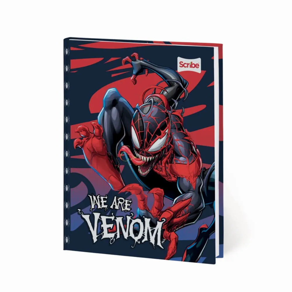 Cuaderno Spiderman 100 Hojas Cosido Rayado Surtido