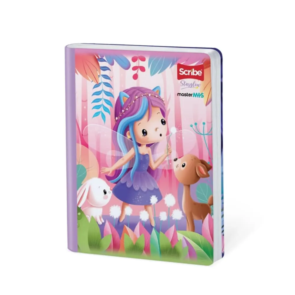 Cuaderno Starglow 100 Hojas Cosido Rayado Surtido