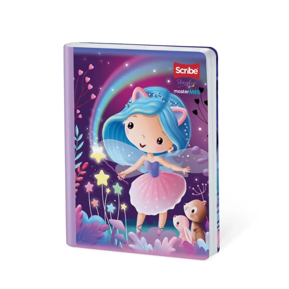Cuaderno Starglow 100 Hojas Cosido Rayado Surtido