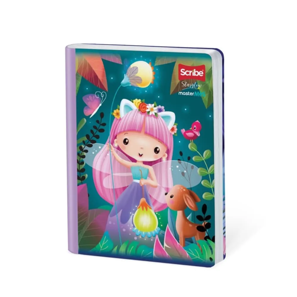 Cuaderno Starglow 100 Hojas Cosido Rayado Surtido
