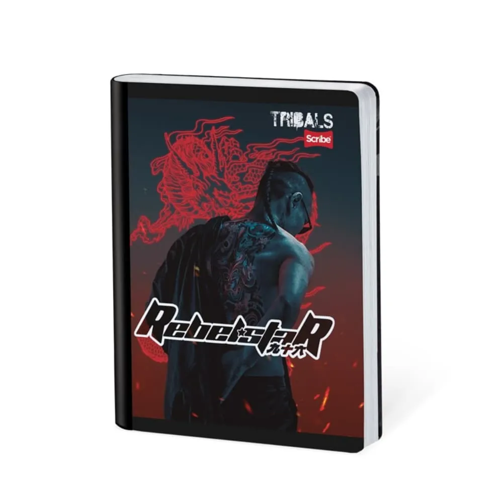 Cuaderno Tribals 50 Hojas Cosido Rayado Surtido