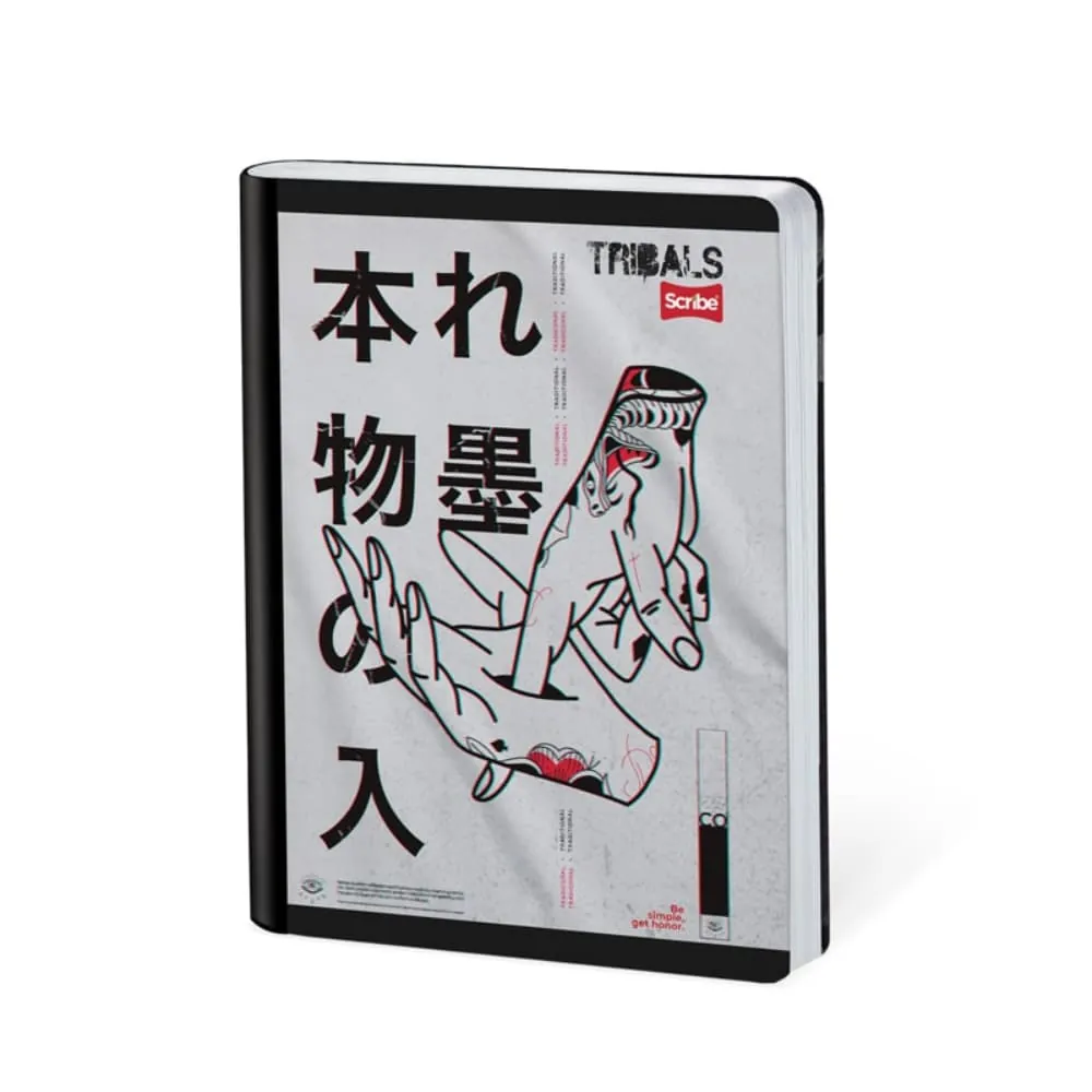 Cuaderno Tribals 50 Hojas Cosido Rayado Surtido
