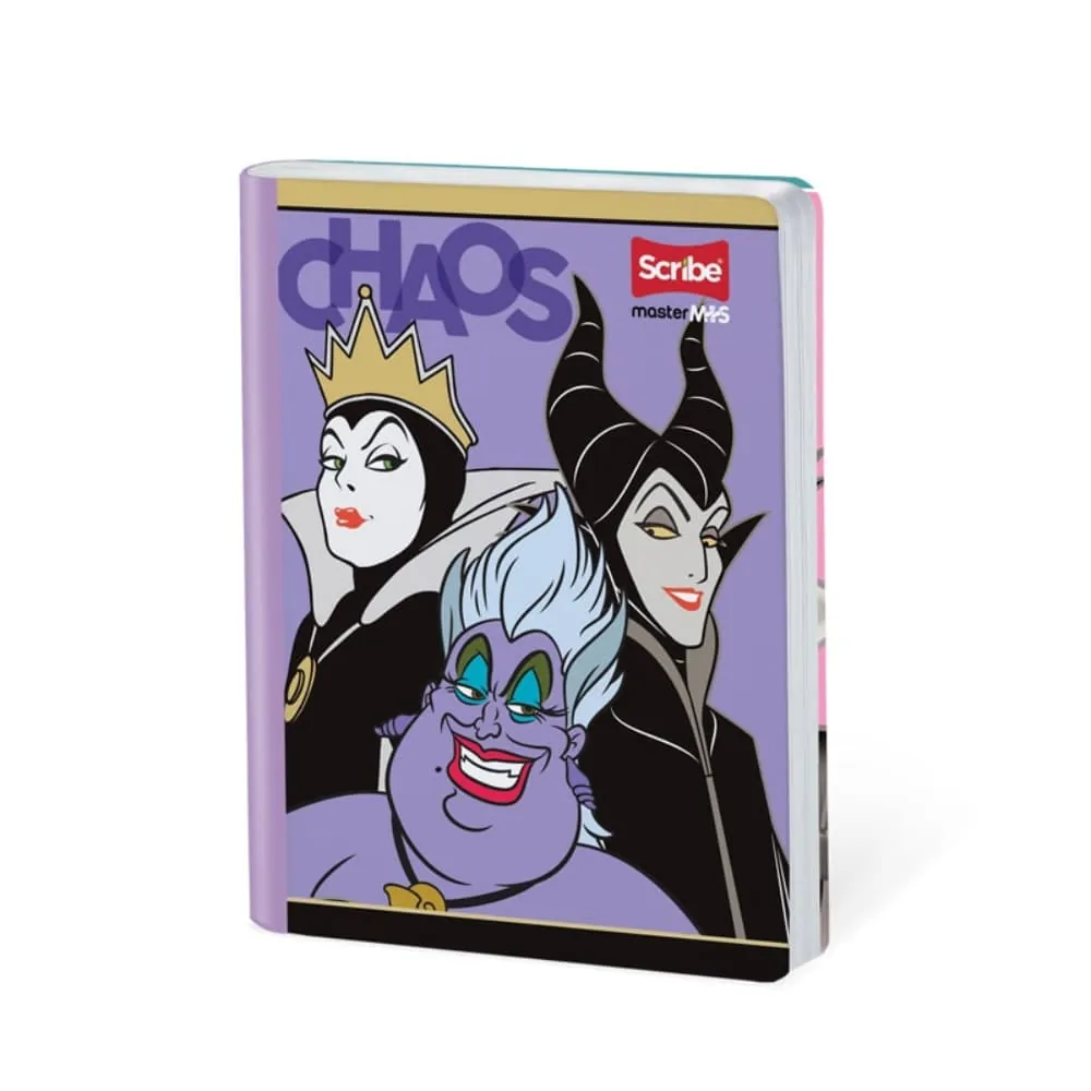 Cuaderno Villanas 100 Hojas Cosido Rayado Surtido