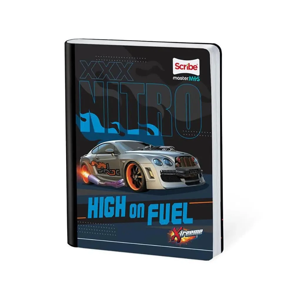 Cuaderno Xtreeme Master 100 Hojas Cosido Rayado Surtido