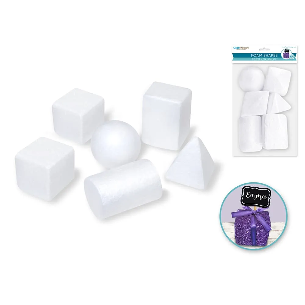 Figuras X6 Geometricas Icopor Surtidas
