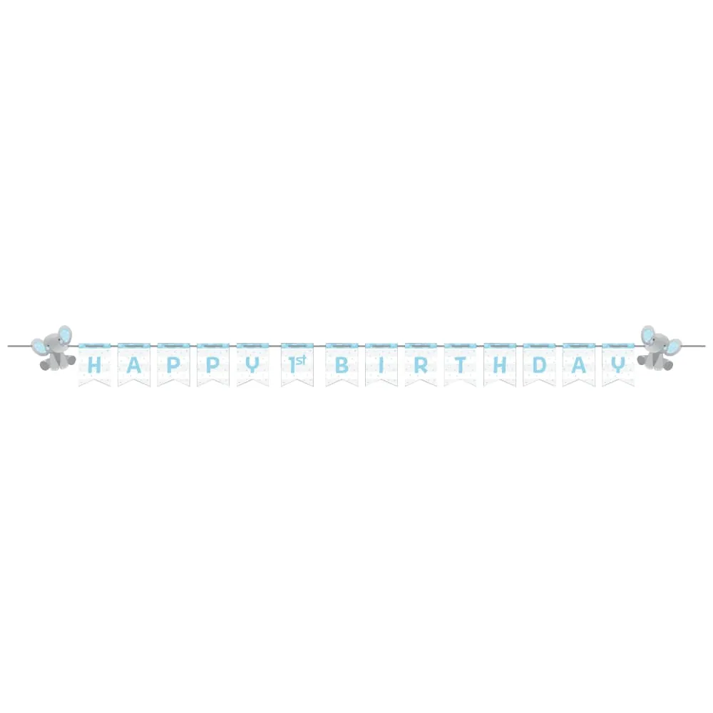 Guirnalda Happy Birthday Elefante Niño