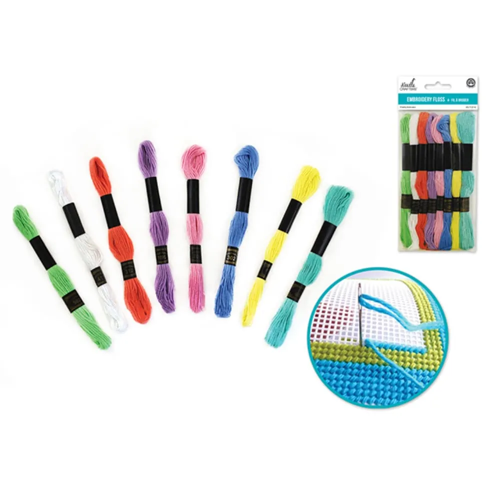 Hilo X8 Para Bordar Pastel