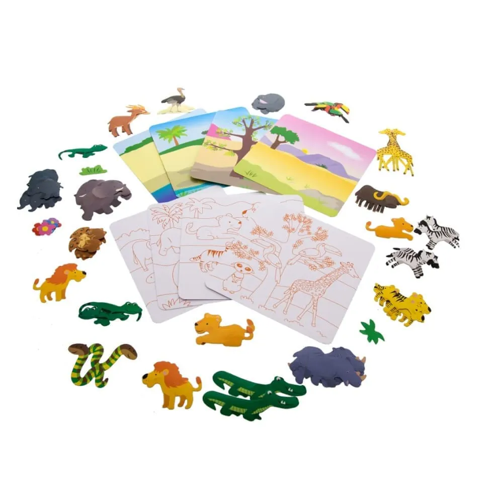 Libro Stickers Animales X80