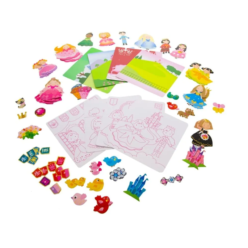 Libro Stickers Princesas X80