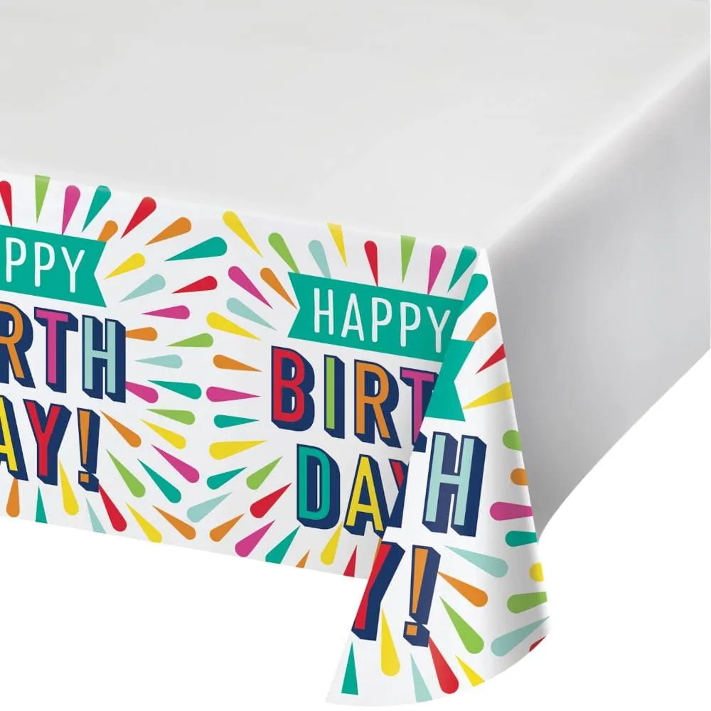 Mantel Happy Birthday 130x250 Cm