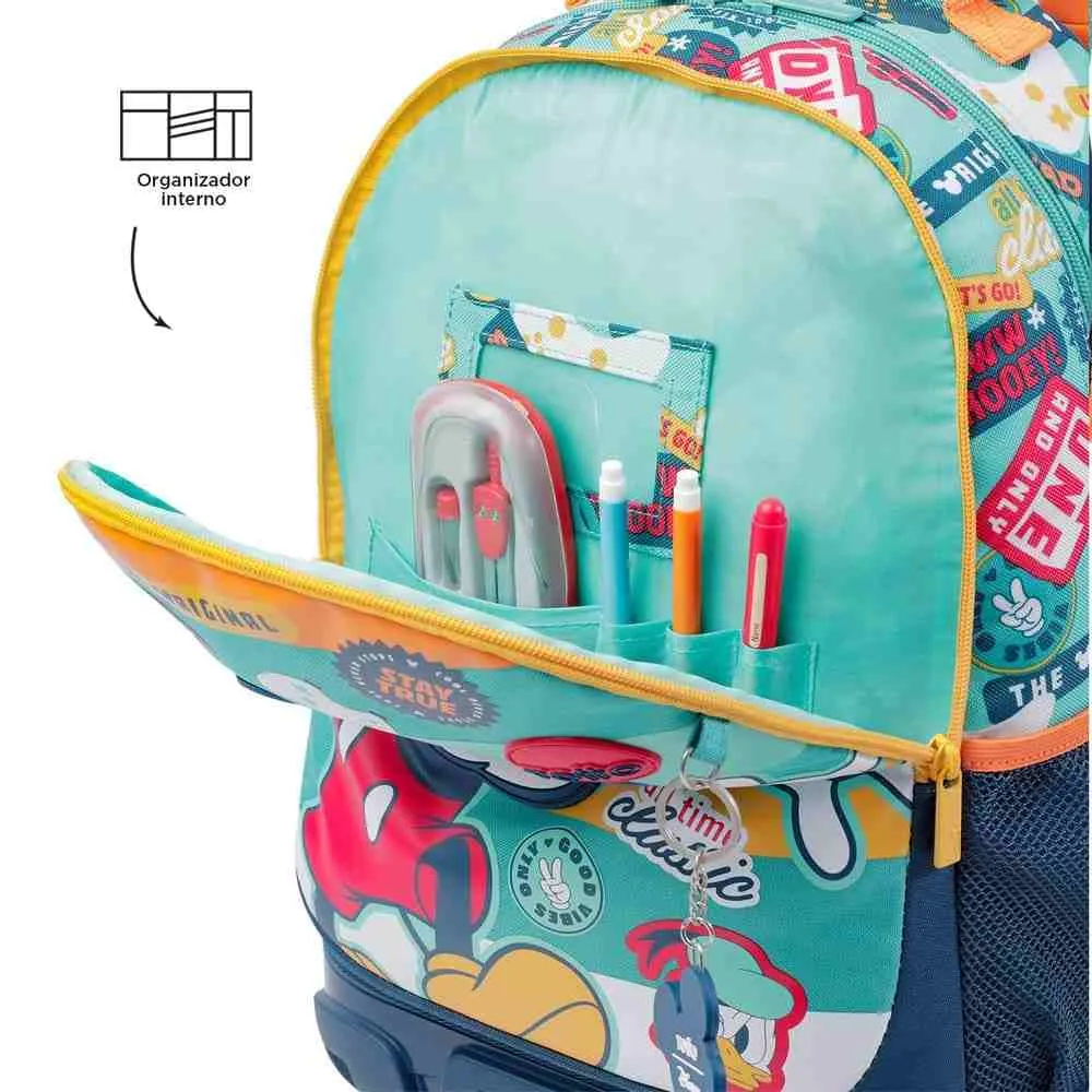 Morral Verde Rue Bomper Mickey
