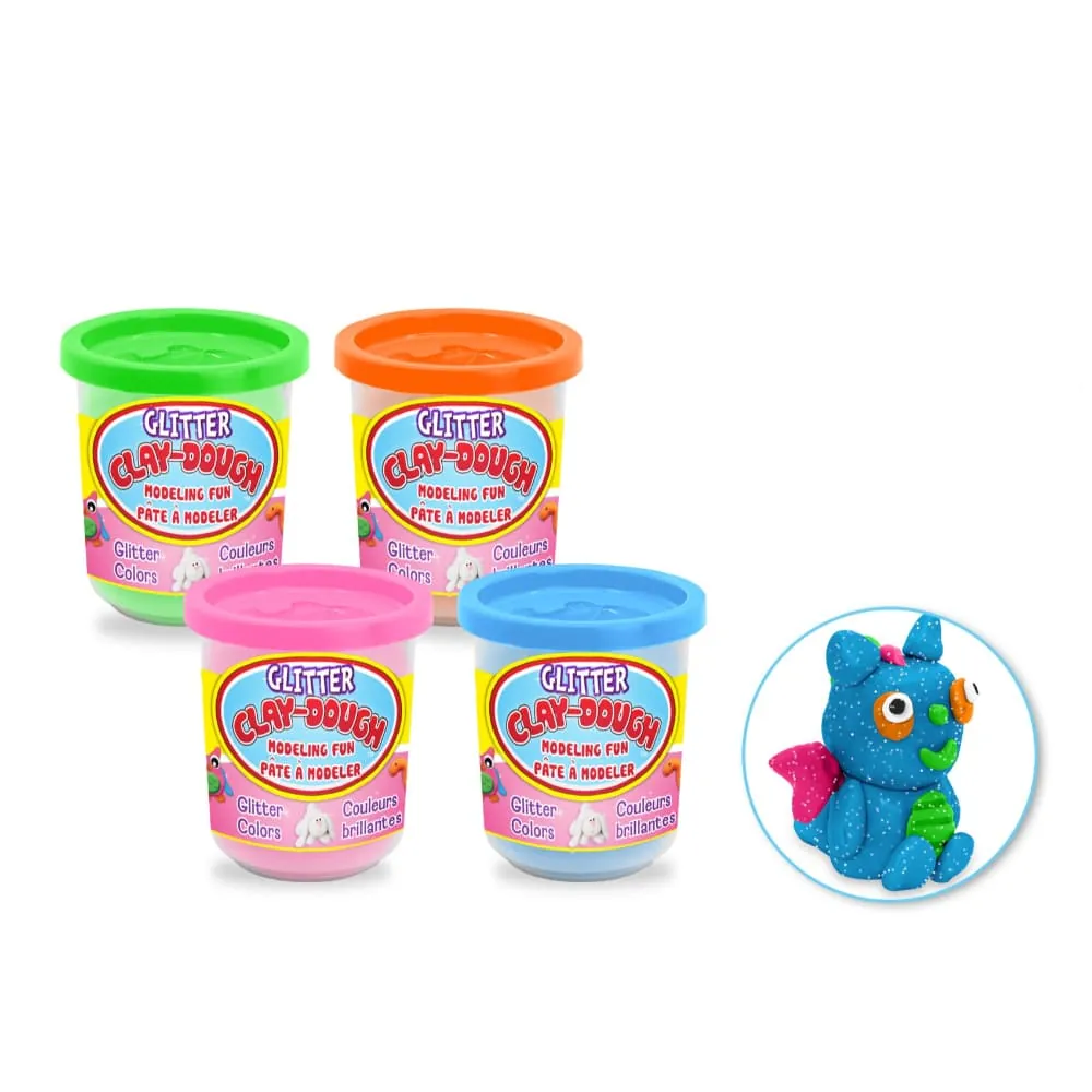Plastilina Escarcha 5 Onzas Pastel Surtido