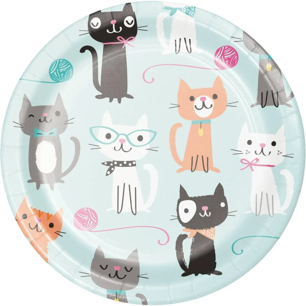 Plato Gatos X8