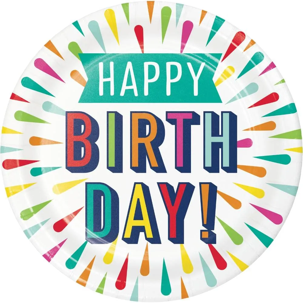 Plato Happy Birthday x8