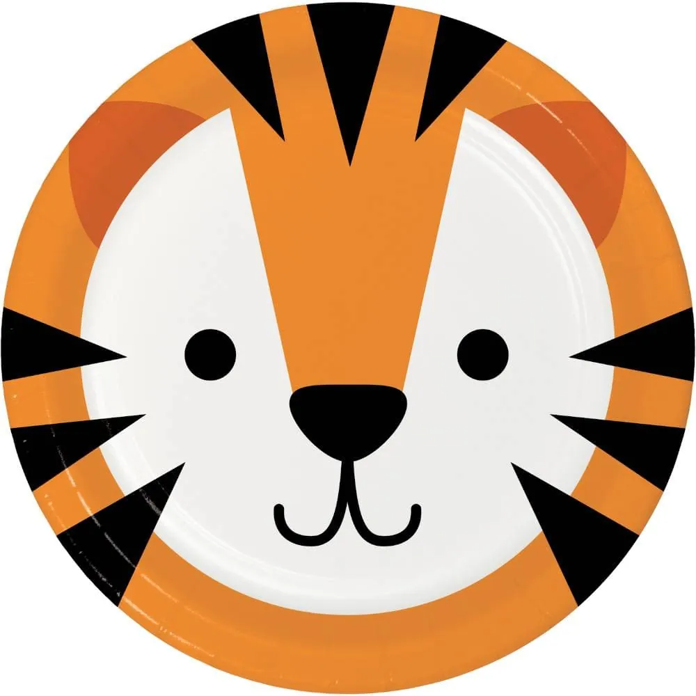 Plato Tigre x8 17 Cm