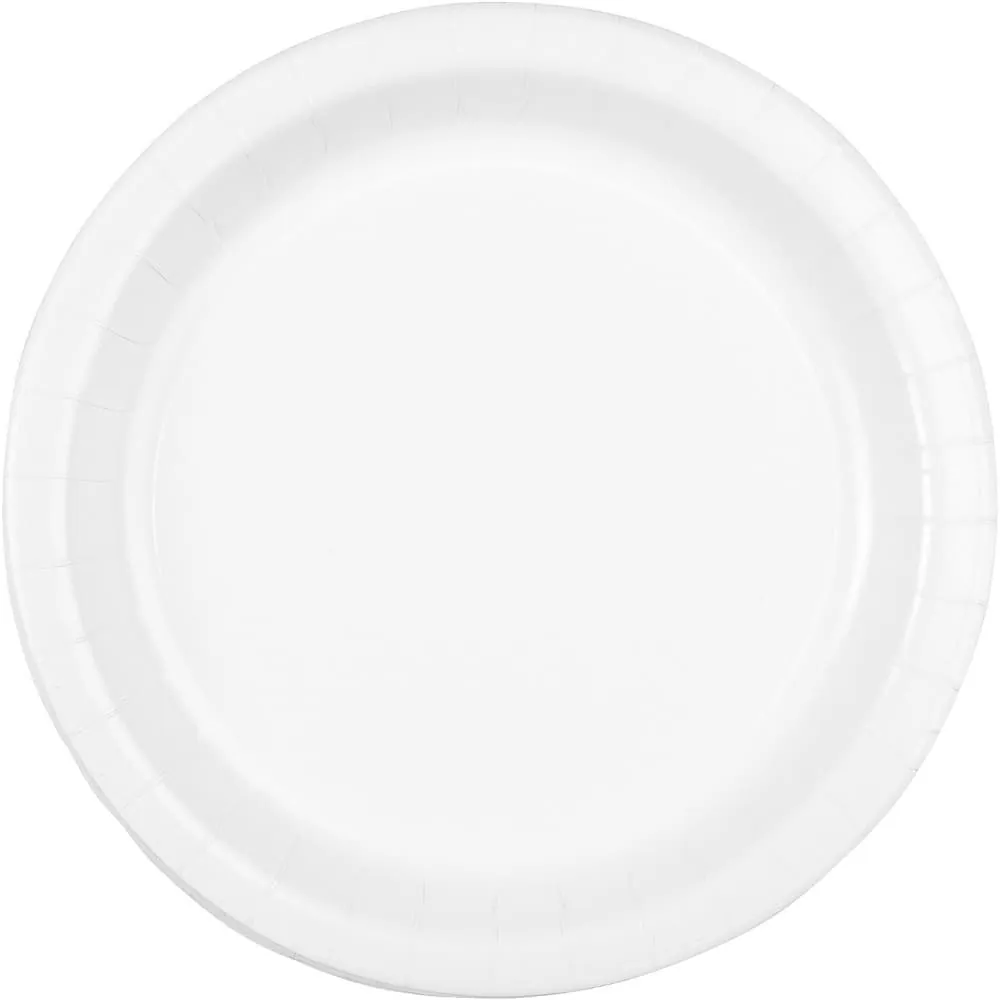 Platos Blancos X8 22 Cm