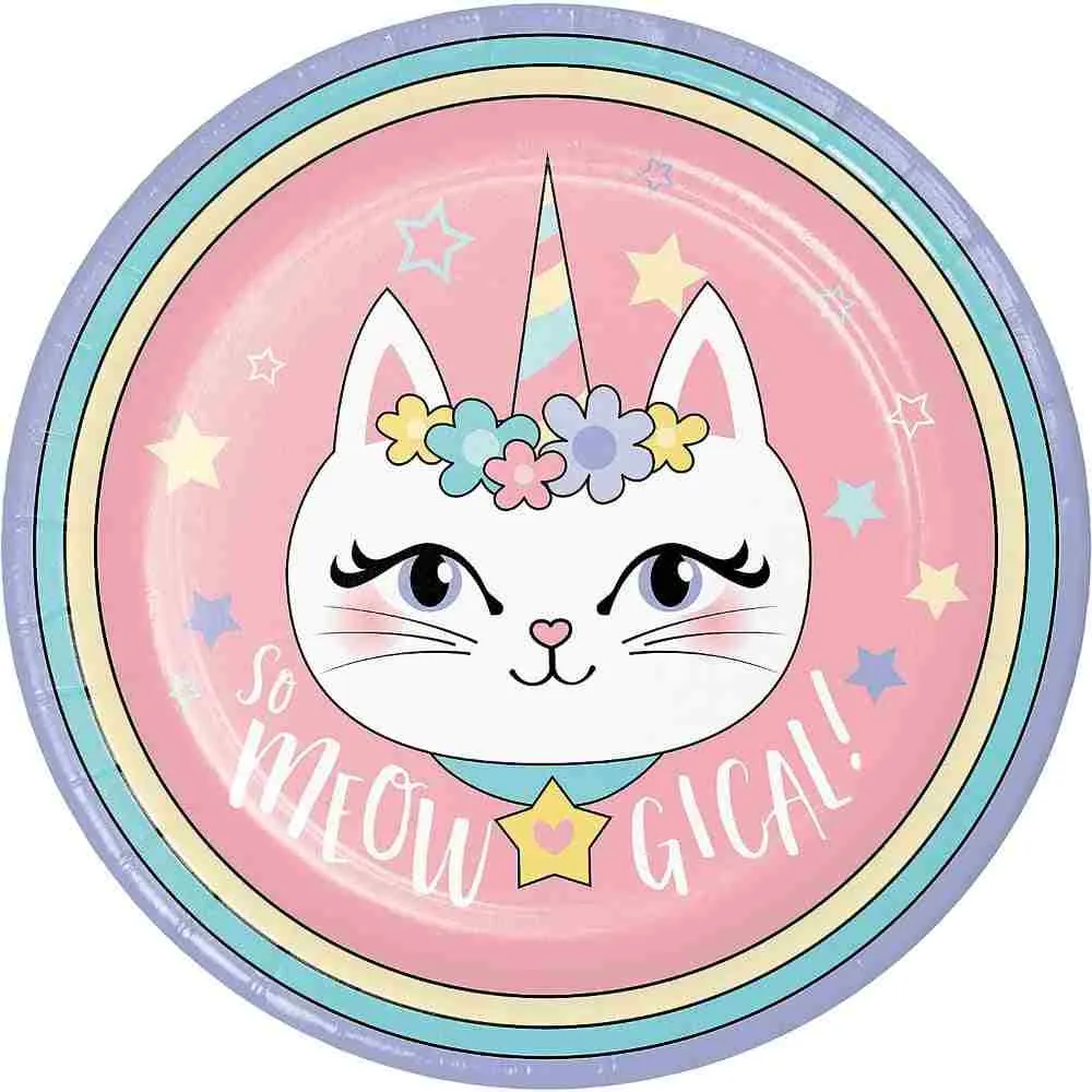 Platos Caticorn X8 22 Cm