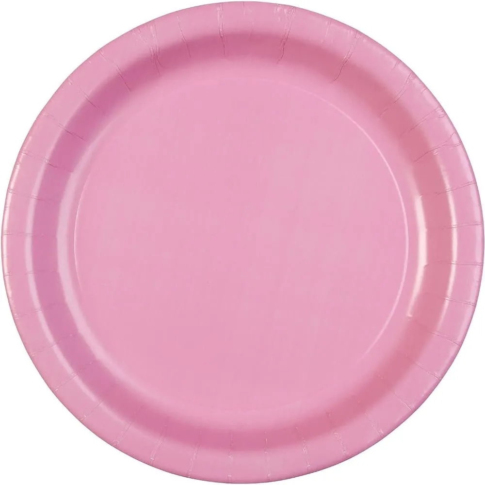Platos Fucsia X8 22 Cm