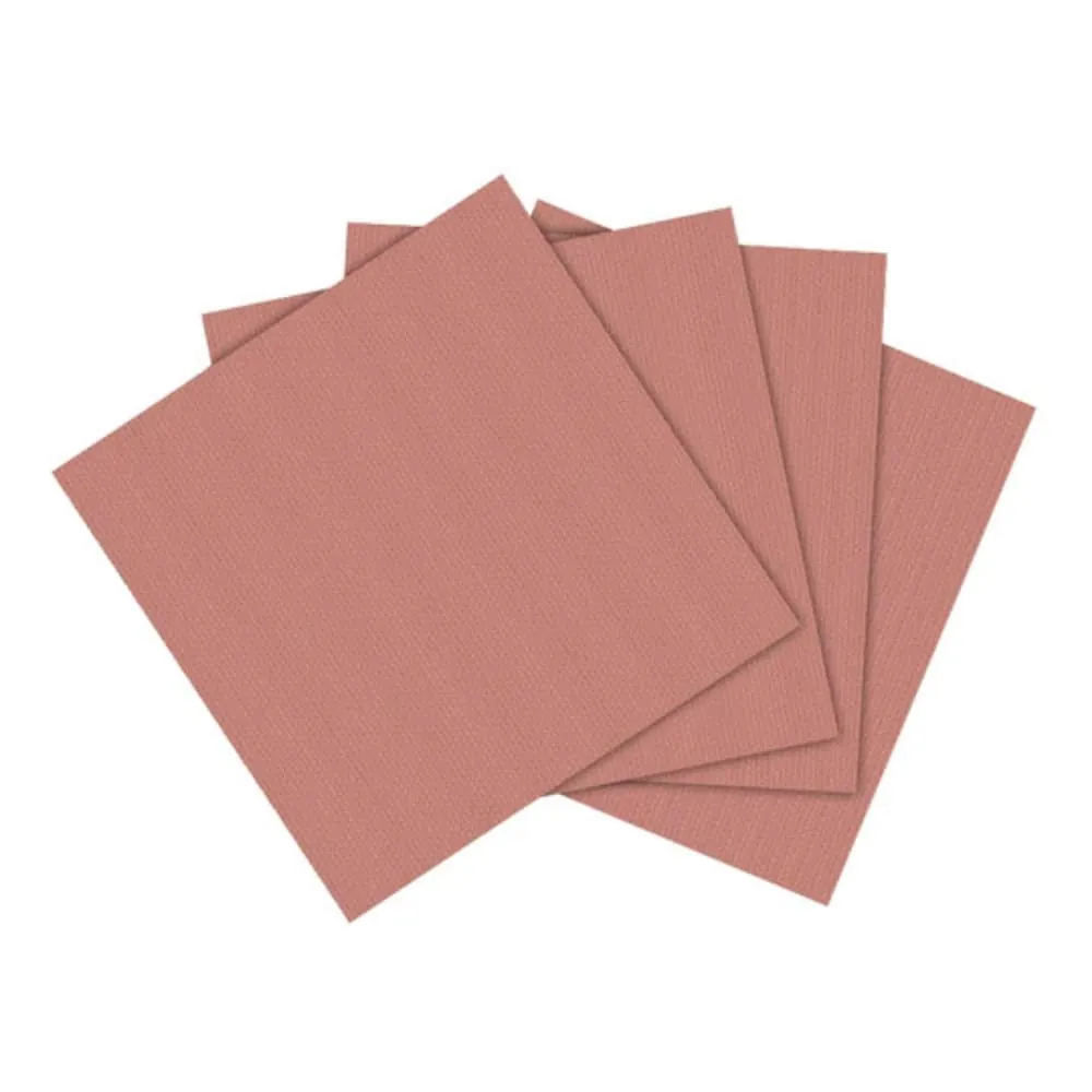 Servilletas Oro Rosado X20
