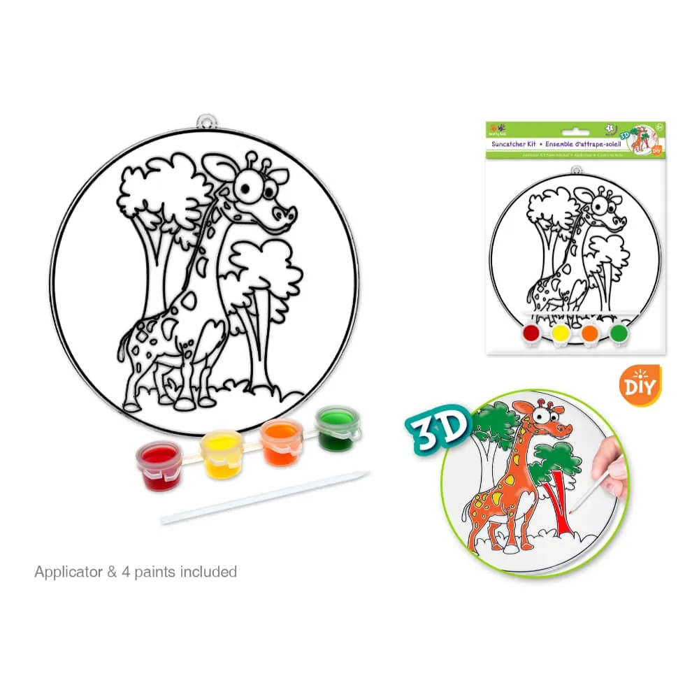 Set Pintura Jirafa 3D
