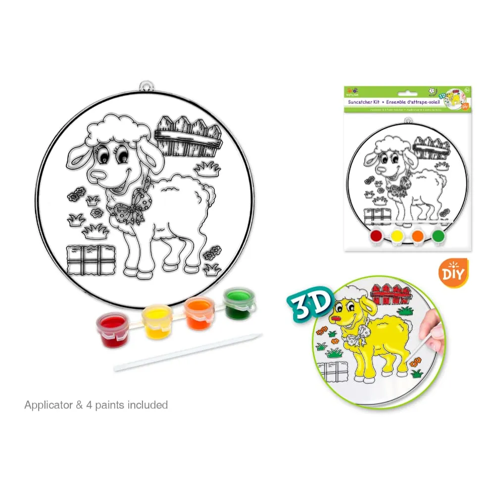 Set Pintura Oveja 3D