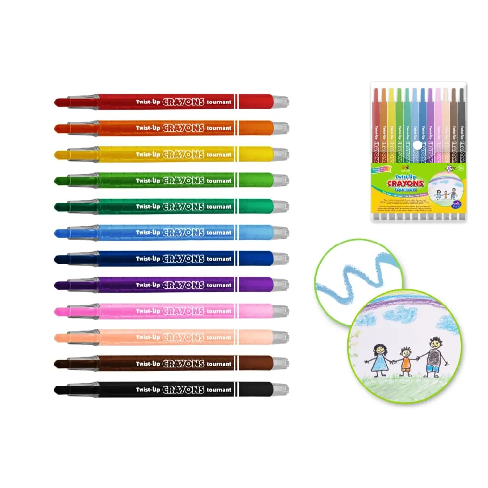 Set X12 Crayones Tipo Marcador