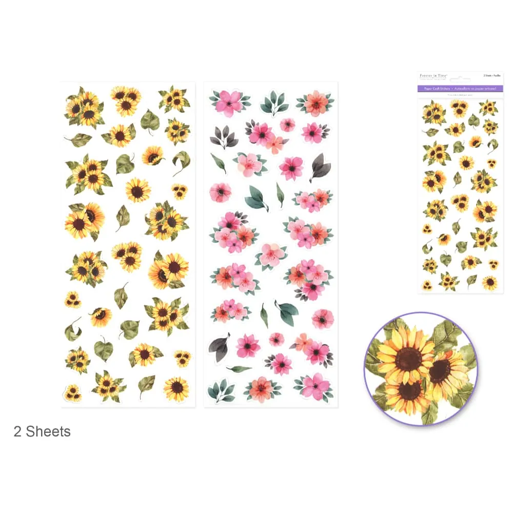 Stickers Girasoles Flores