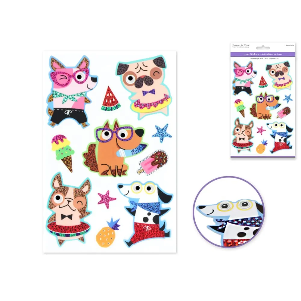 Stickers Perros Brillantes