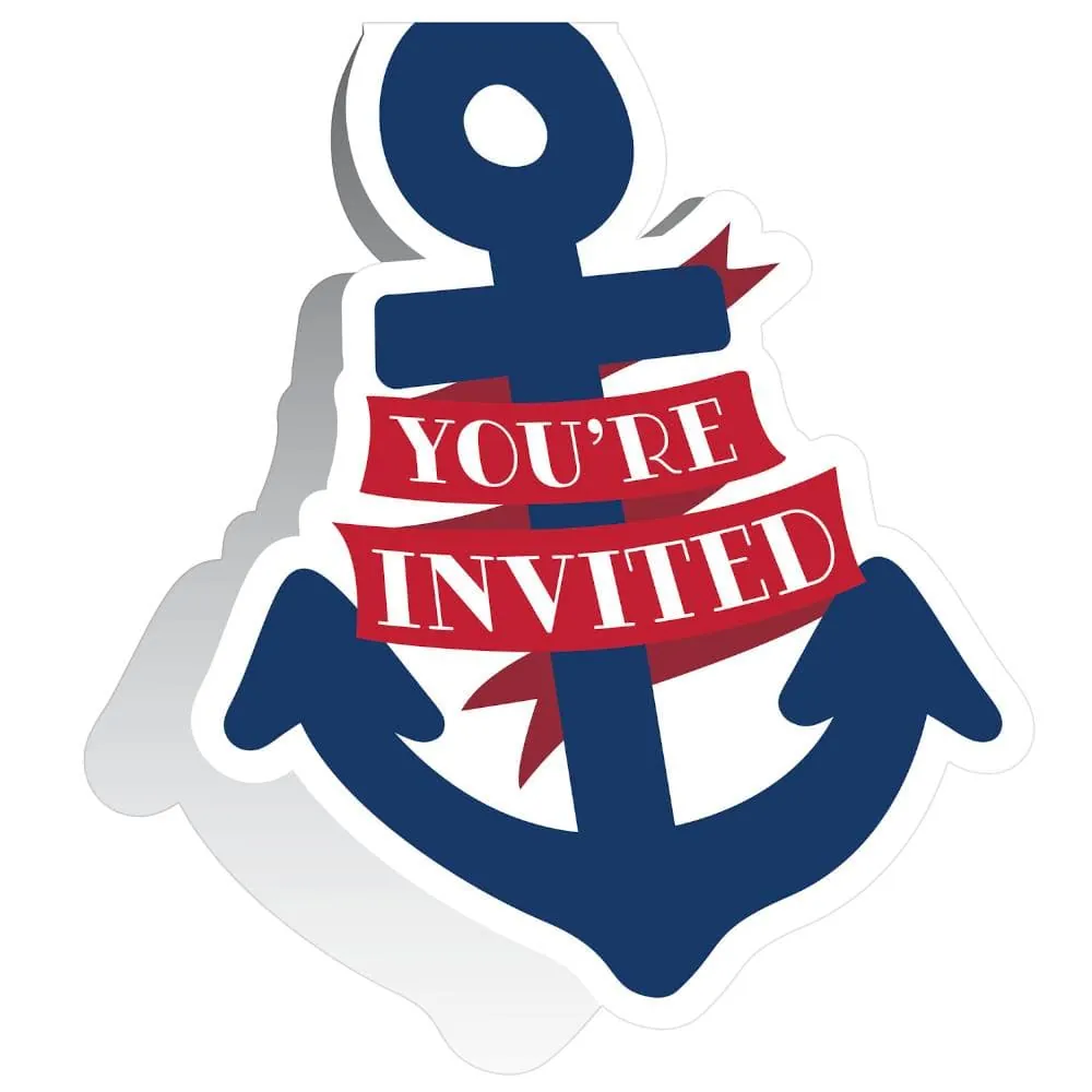 Tarjeta Invitación X8 Nautica