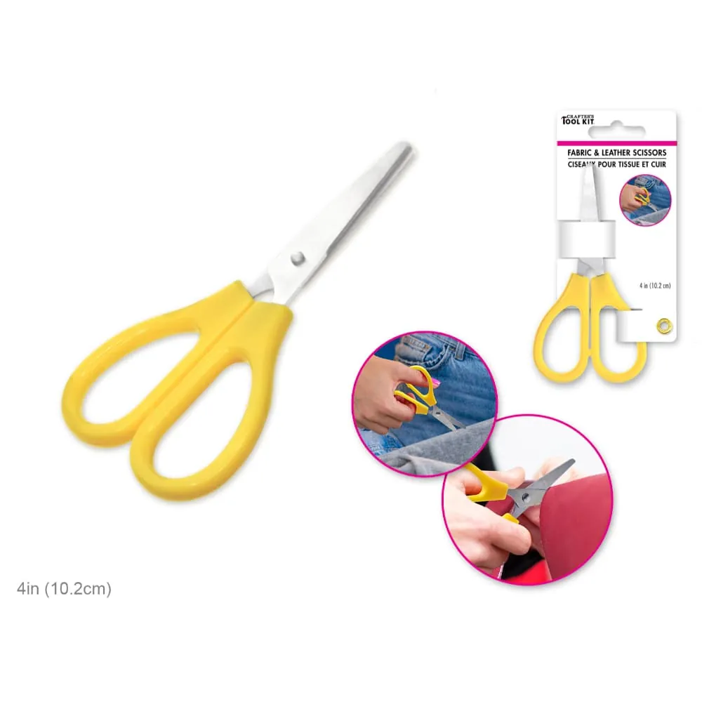 Tijeras Para Tela Y Cuero 10 Cm