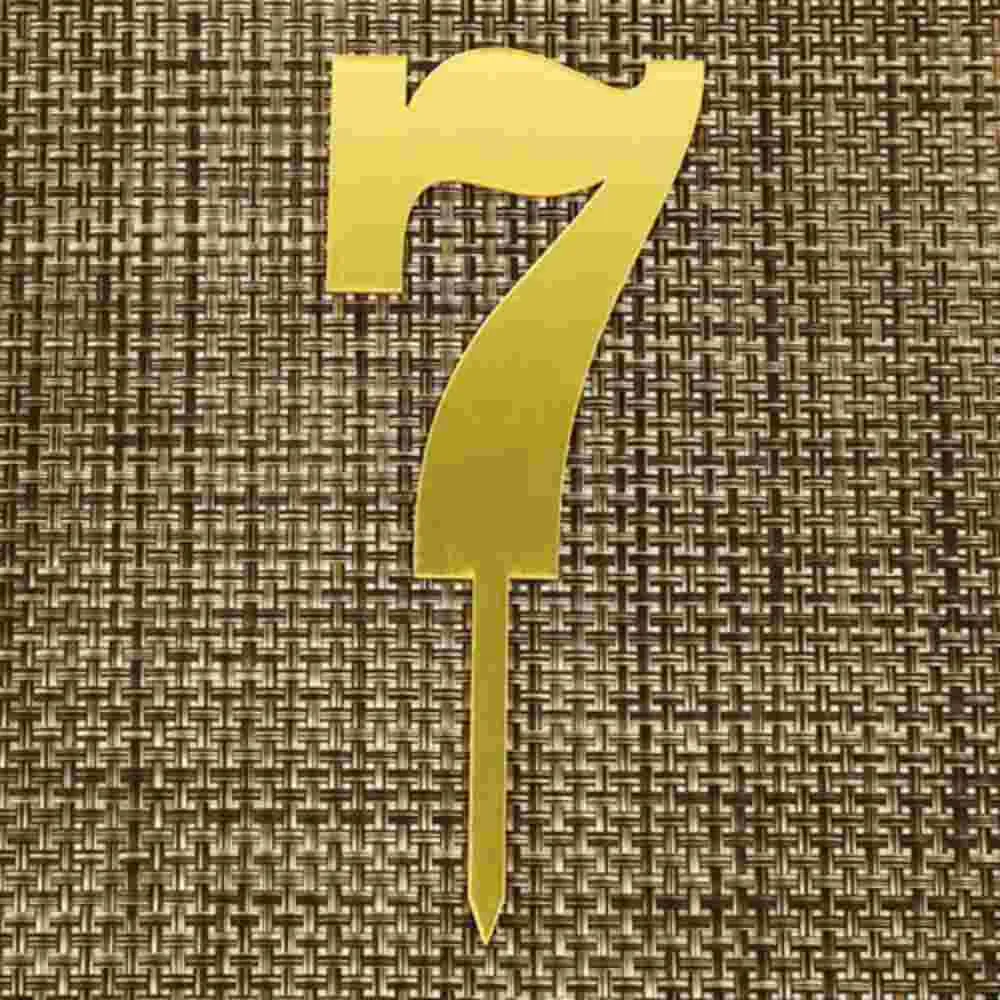 Topper Dorado N7 11 Cm