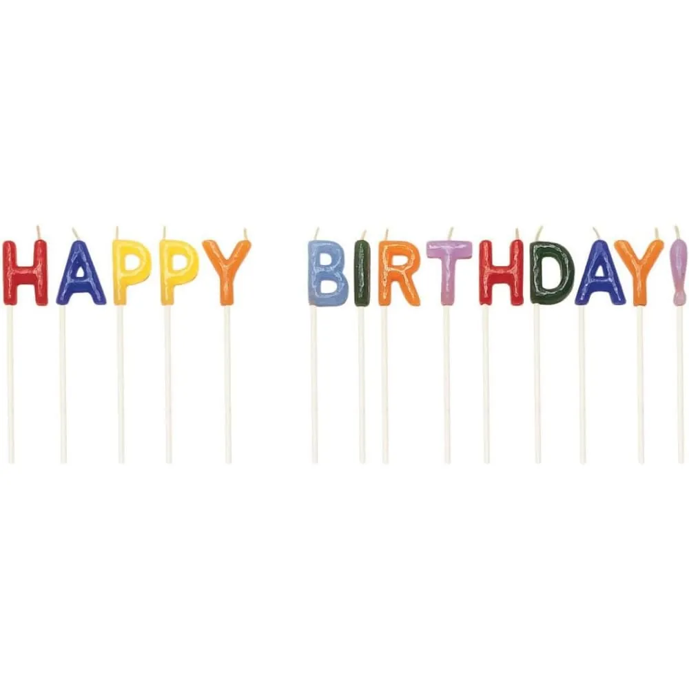 Velas Happy Birthday X14