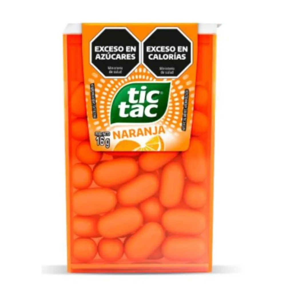 Tic Tac Naranja 16 Gr