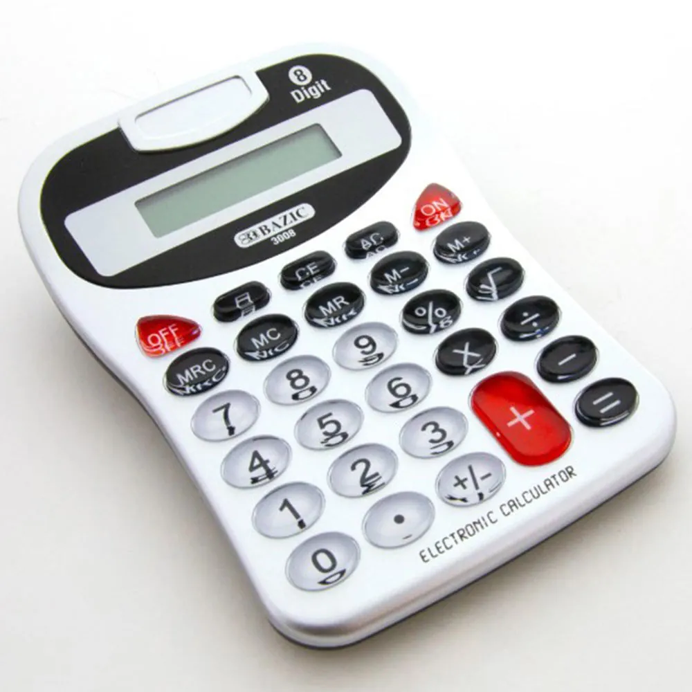 Calculadora Escritorio Plateada