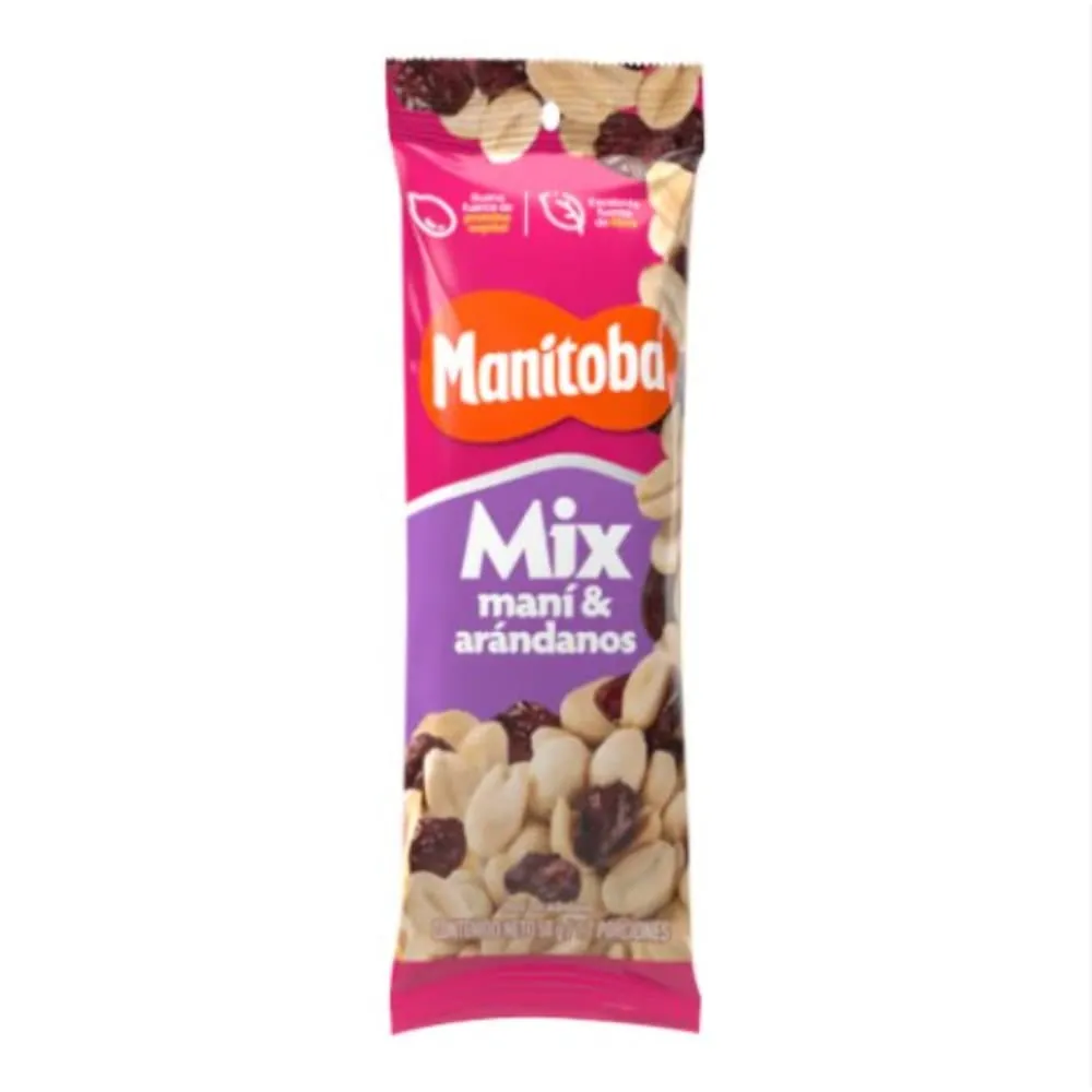 Mix Mani Y Arandanos Manitoba 50 Gr