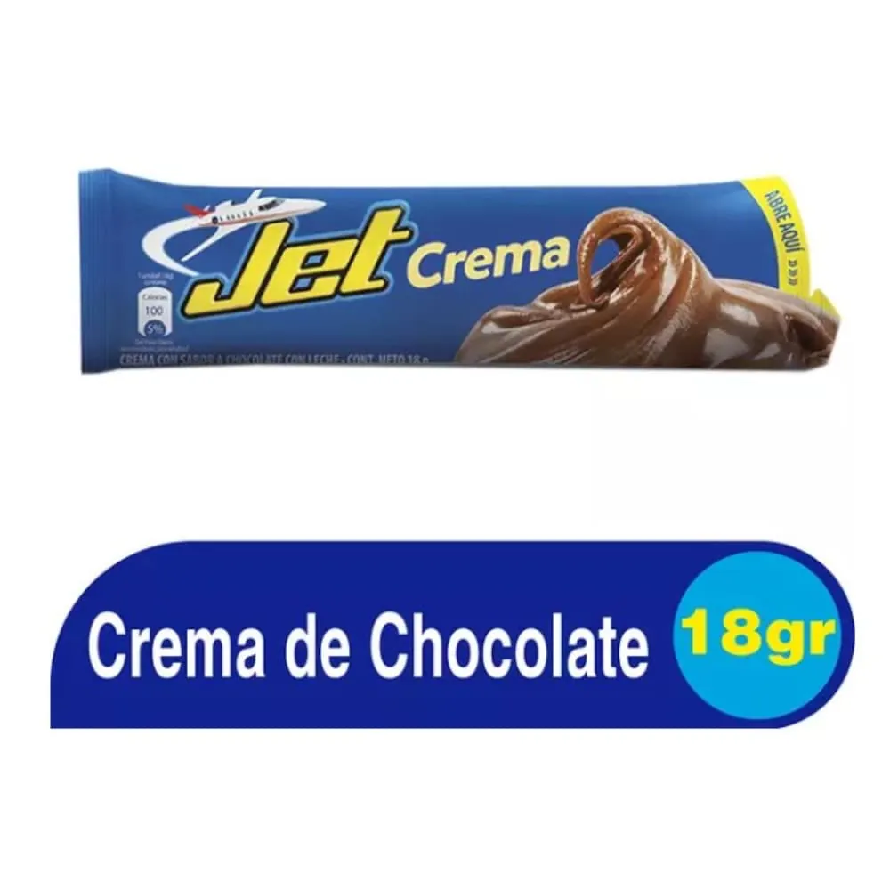 Chocolatina Jet Crema 18 Gr