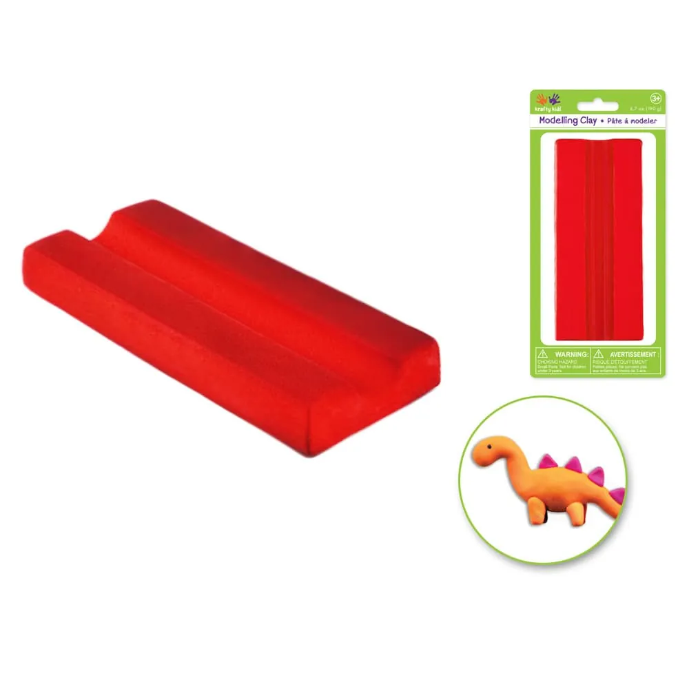 Plastilina 190 Gr Roja