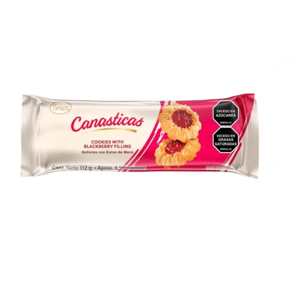Galletas Canasticas Tartaleta 112 Gr