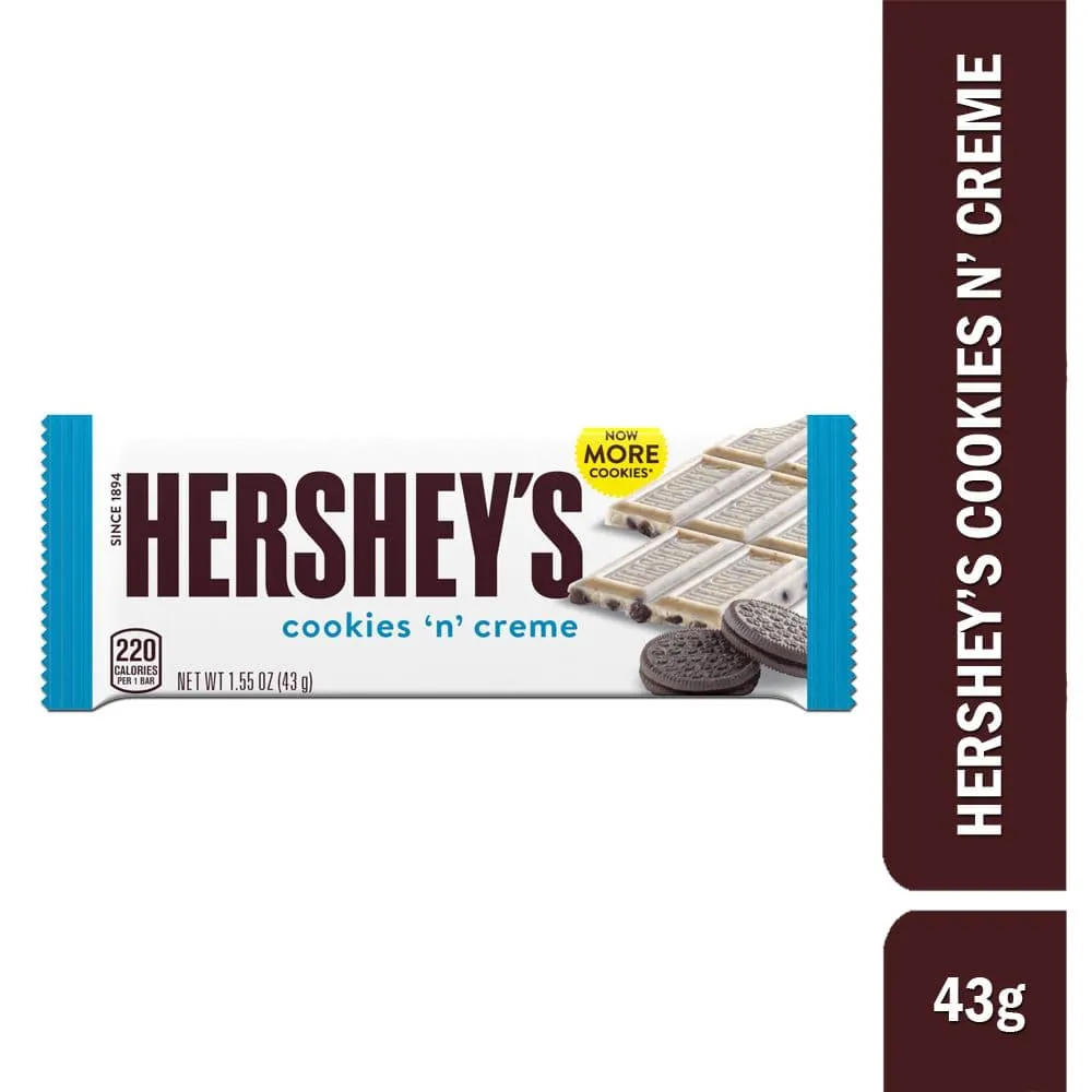 Hersheys Tab Cookies 43 Gr