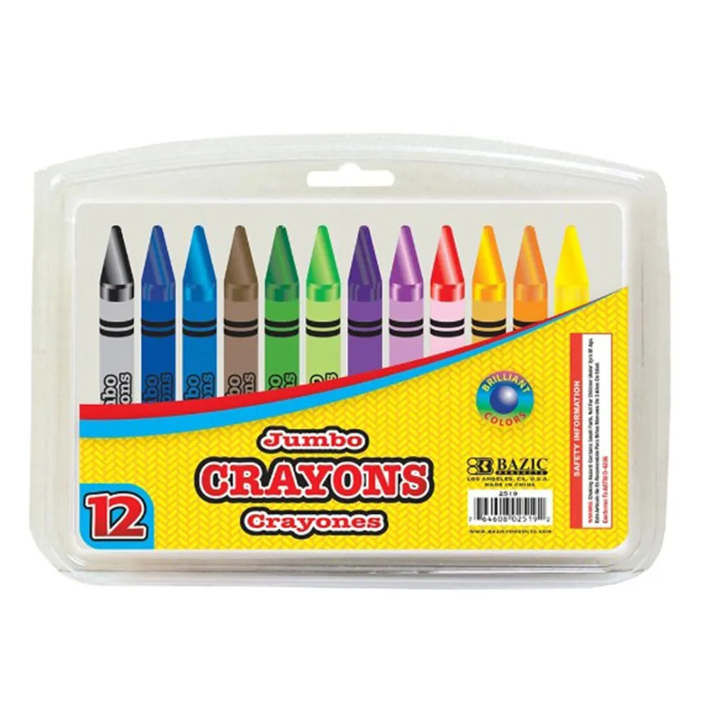 Crayones X 12 Unidades Jumbo