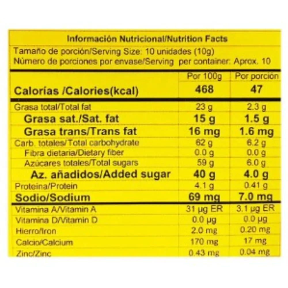 Uvas Cheveres 90 Gr